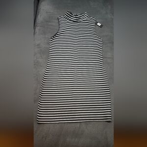 Stylish Black and White Striped Top